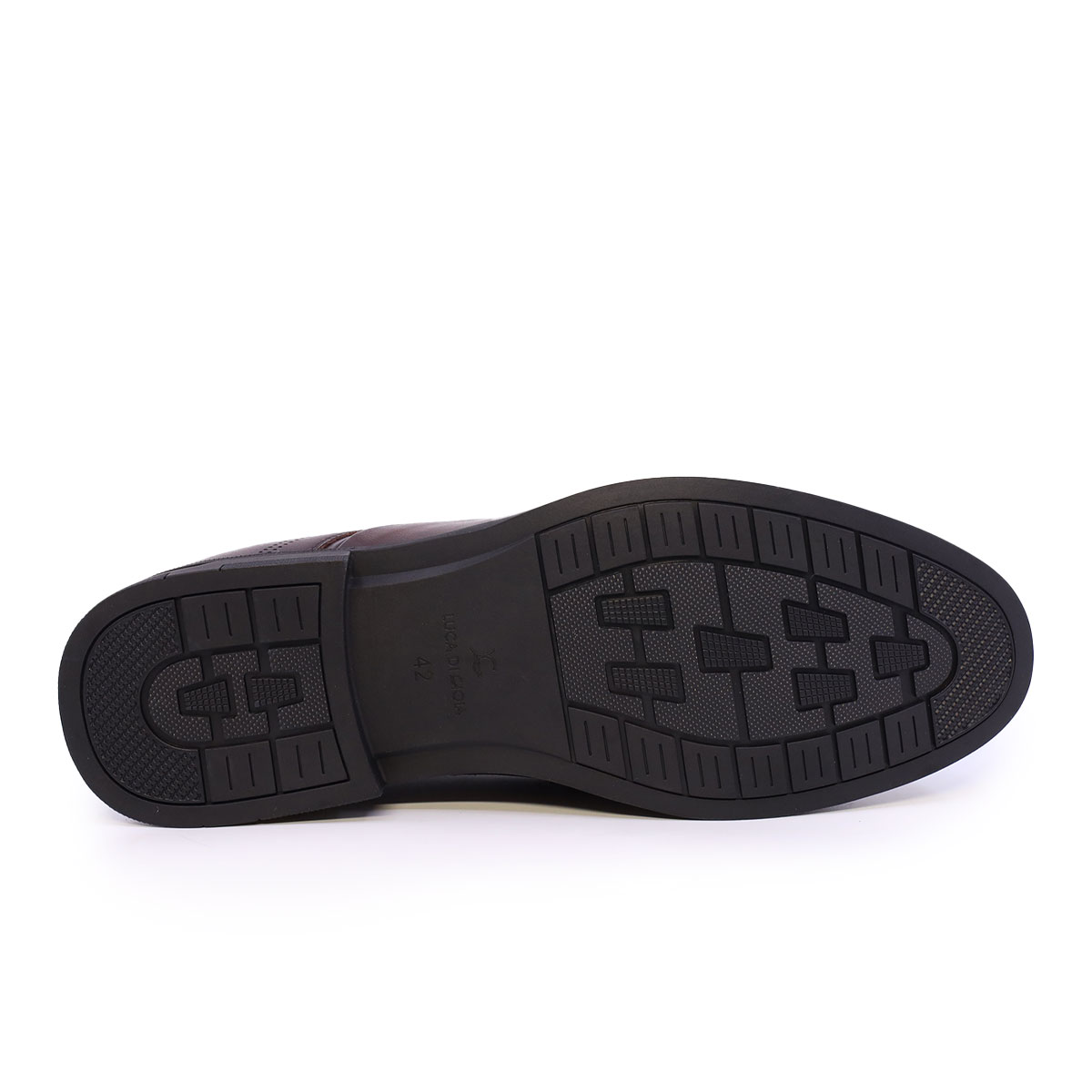 Pantofi derby bărbați Luca di Gioia negri din piele 1320BP610N