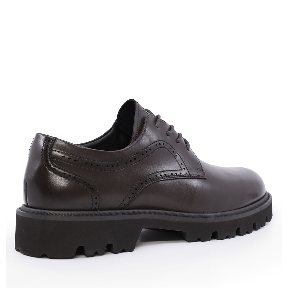 Pantofi derby bărbați Luca di Gioia negri din piele 2932BP6709N