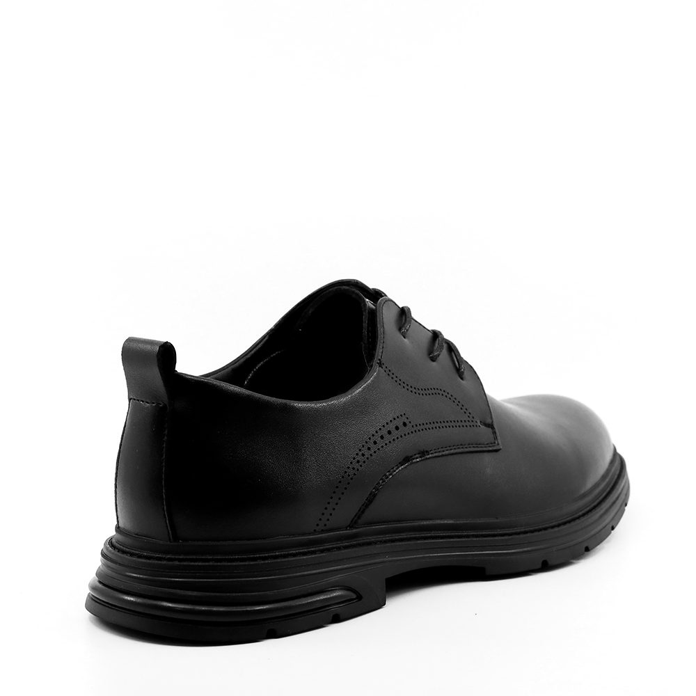 Pantofi derby bărbați Luca di Gioia negri din piele   3910BP681N