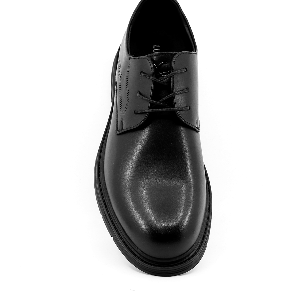 Pantofi derby bărbați Luca di Gioia negri din piele   3910BP681N