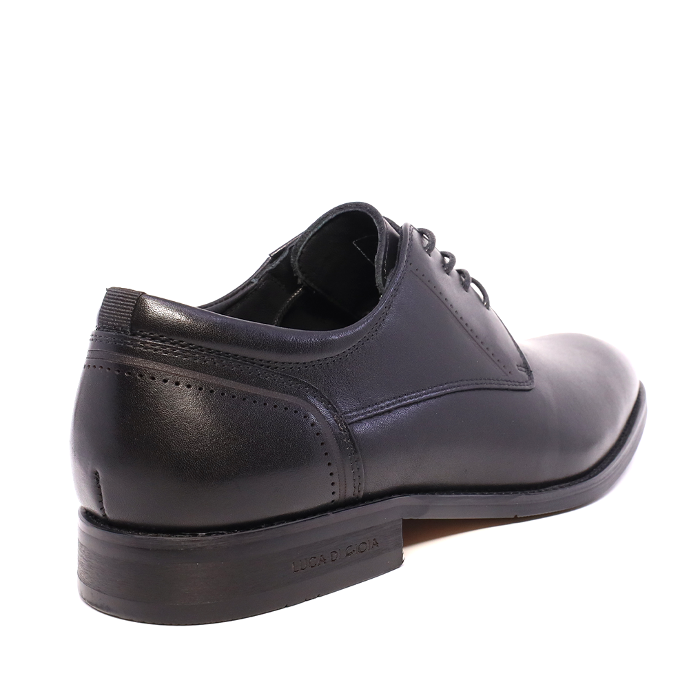 Pantofi derby bărbați  Luca di Gioia negri din piele naturală 2930BP56508N