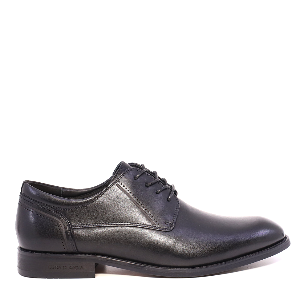 Pantofi derby bărbați  Luca di Gioia negri din piele naturală 2930BP56508N