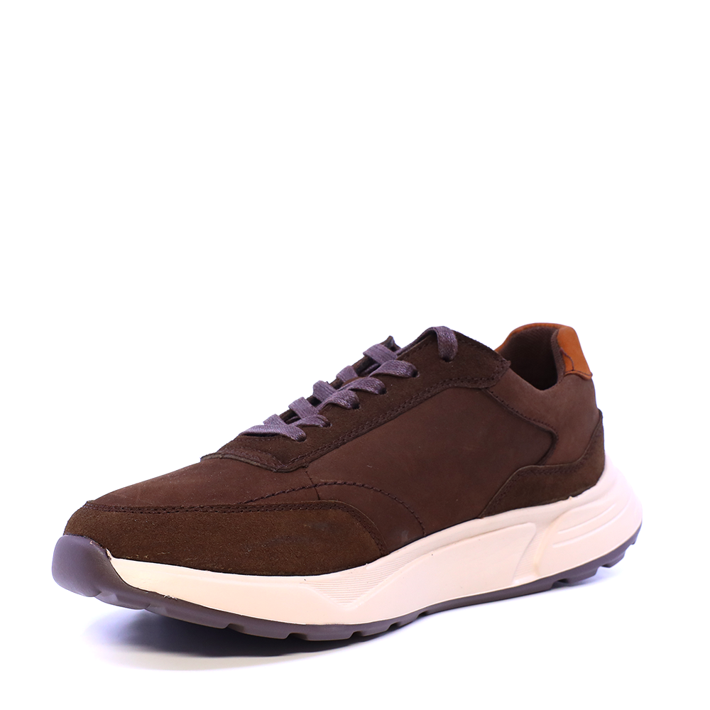 Sneakers bărbați Luca di Gioia maro din piele 1132BP25418M