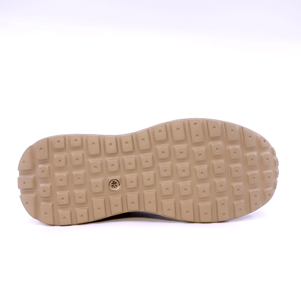 Sneakers ultra ușori bărbați Luca di Gioia verde kaki din piele 3919BP579VV