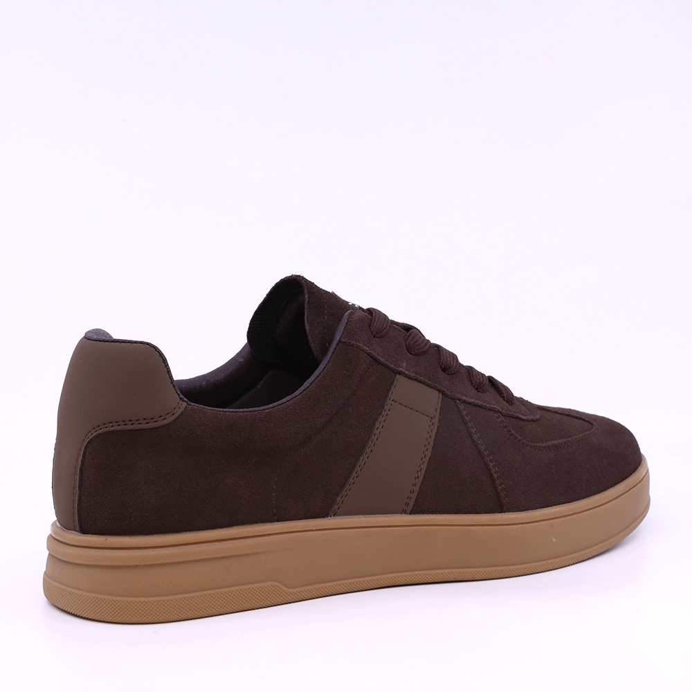 Sneakers bărbați Luca di Gioia maro din piele întoarsă 3912BP939VM