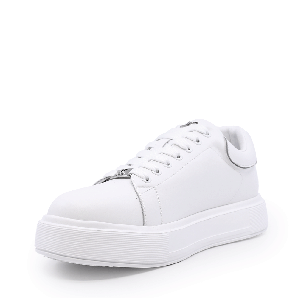 Sneakers ușori bărbați Luca di Gioia albi din piele 3919BP164A