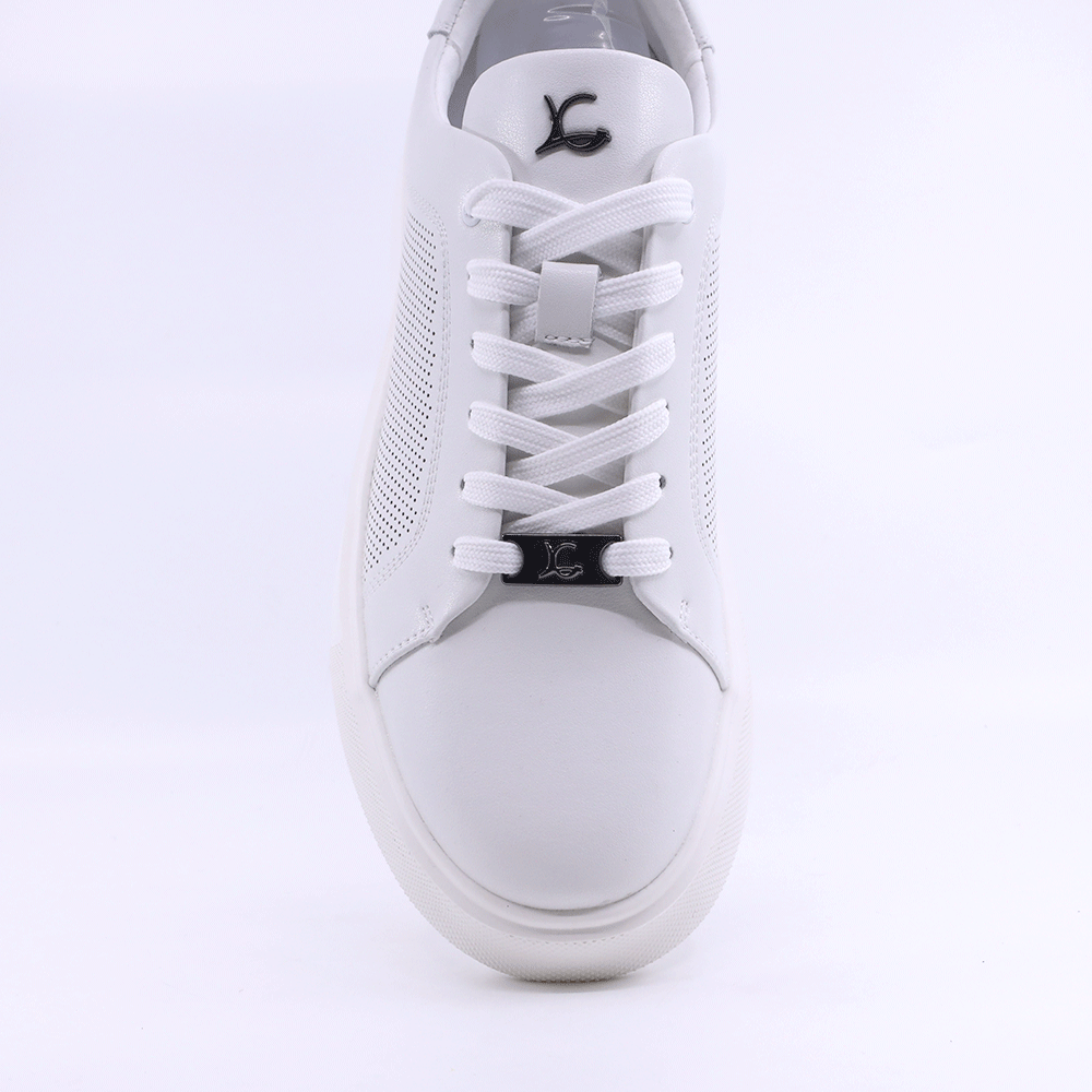 Sneakers ușori bărbați Luca di Gioia  albi din piele 3911BP781A