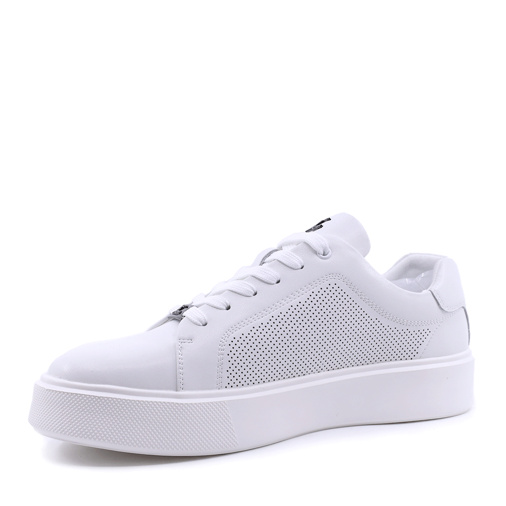 Sneakers ușori bărbați Luca di Gioia  albi din piele 3911BP781A