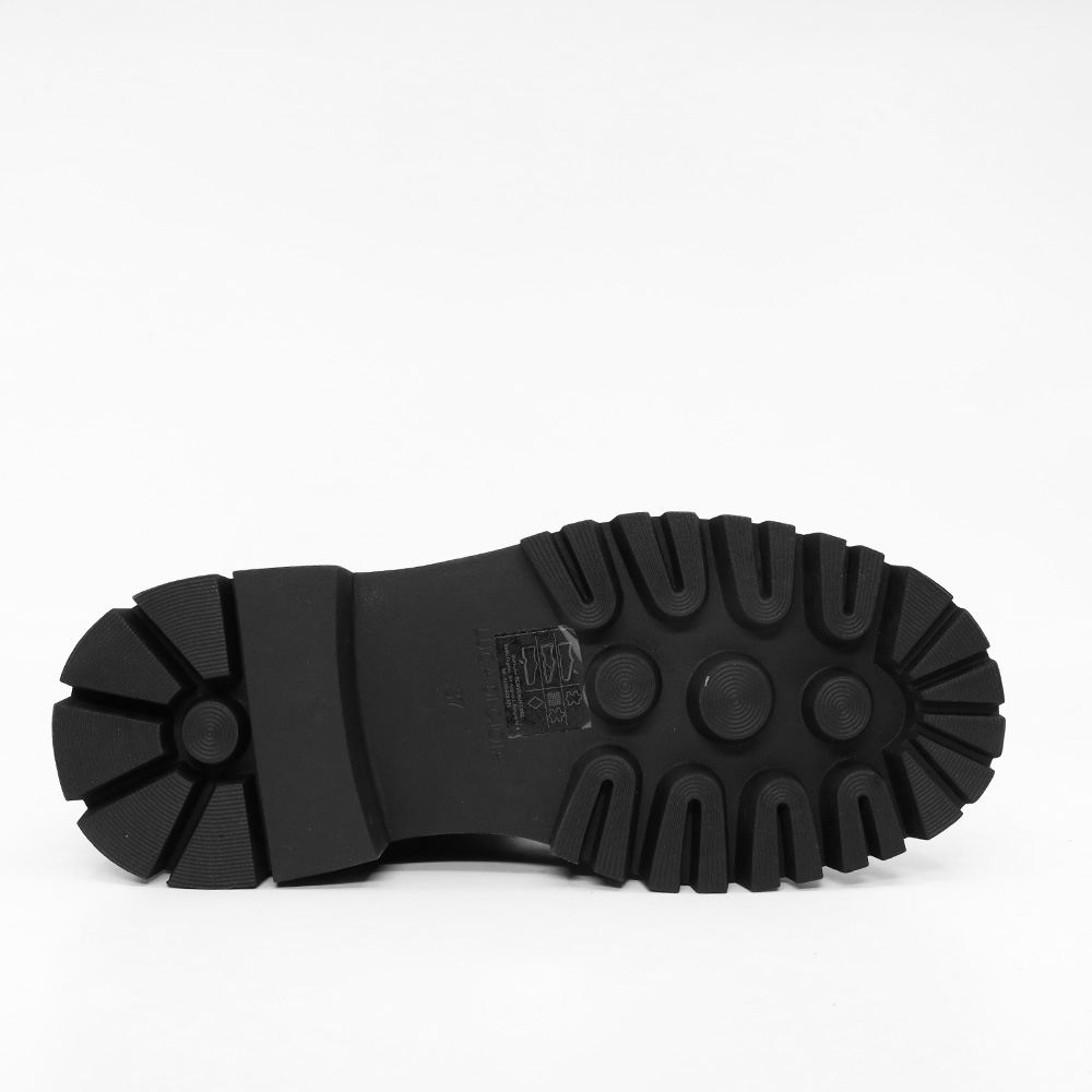 Ghete biker femei Luca di Gioia negre din piele 1262DG1651N