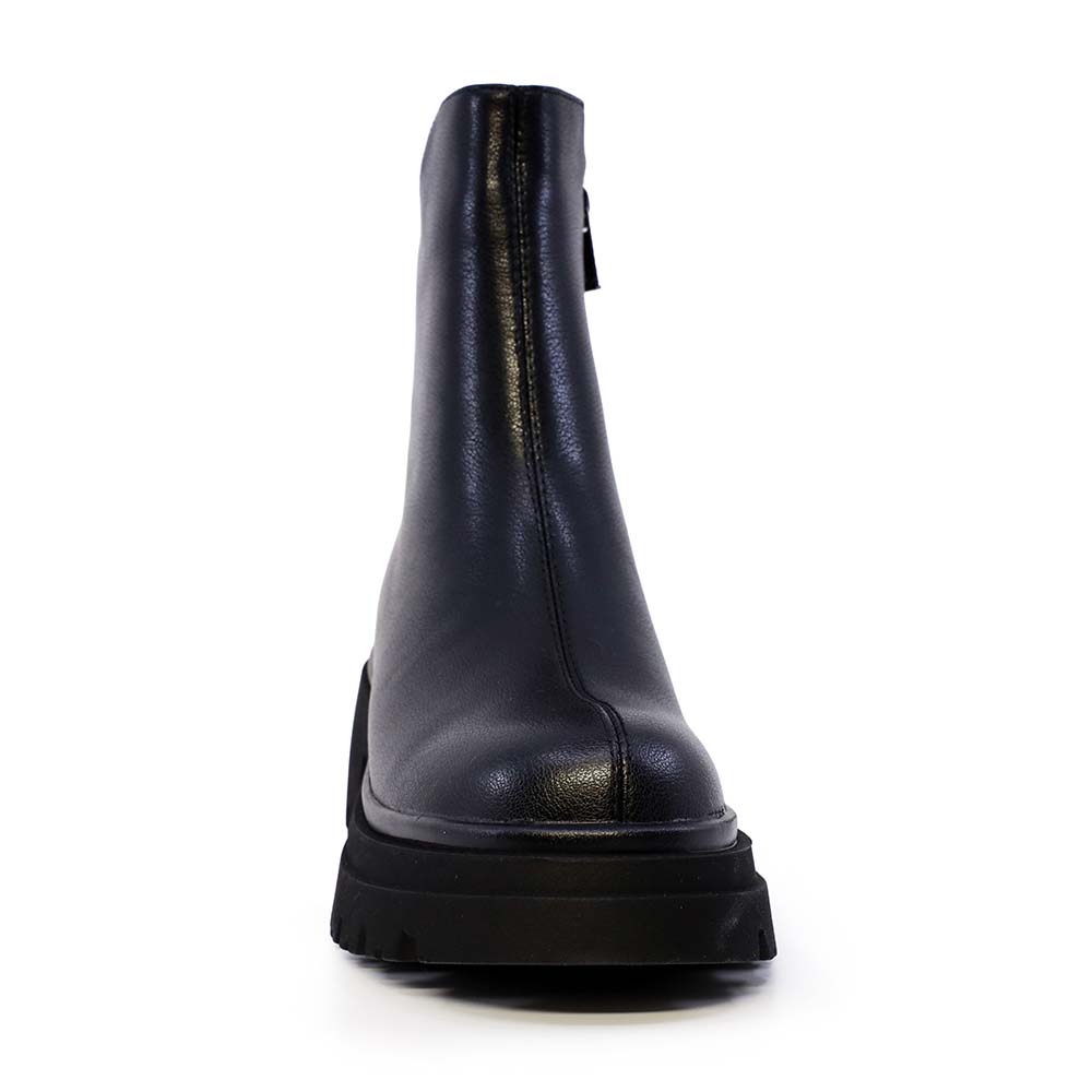 Ghete biker femei Luca di Gioia negre din piele 1292dg1190n