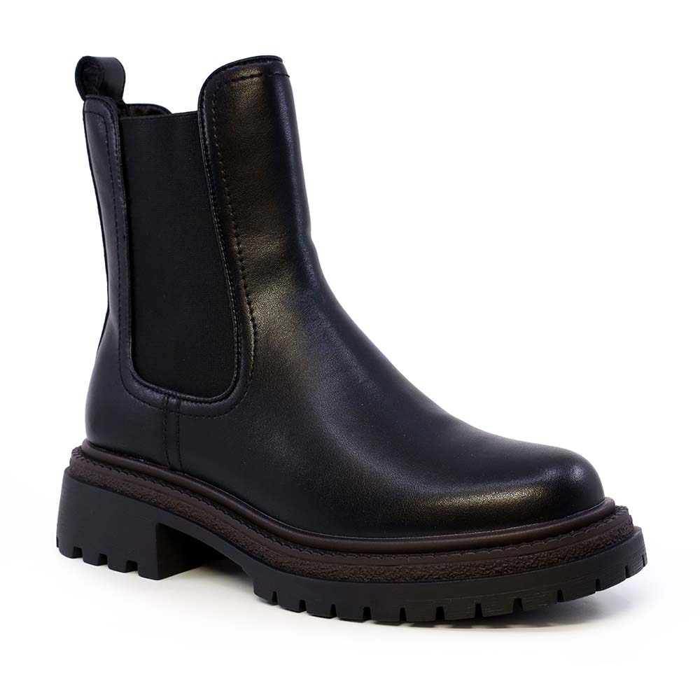 Ghete chelsea femei Luca di Gioia negre 1262DG 1130N