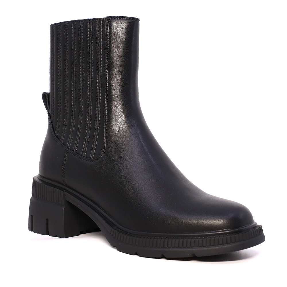 Ghete Chelsea femei Luca di Gioia negre din piele 1290DG1710N - 1 | YEO