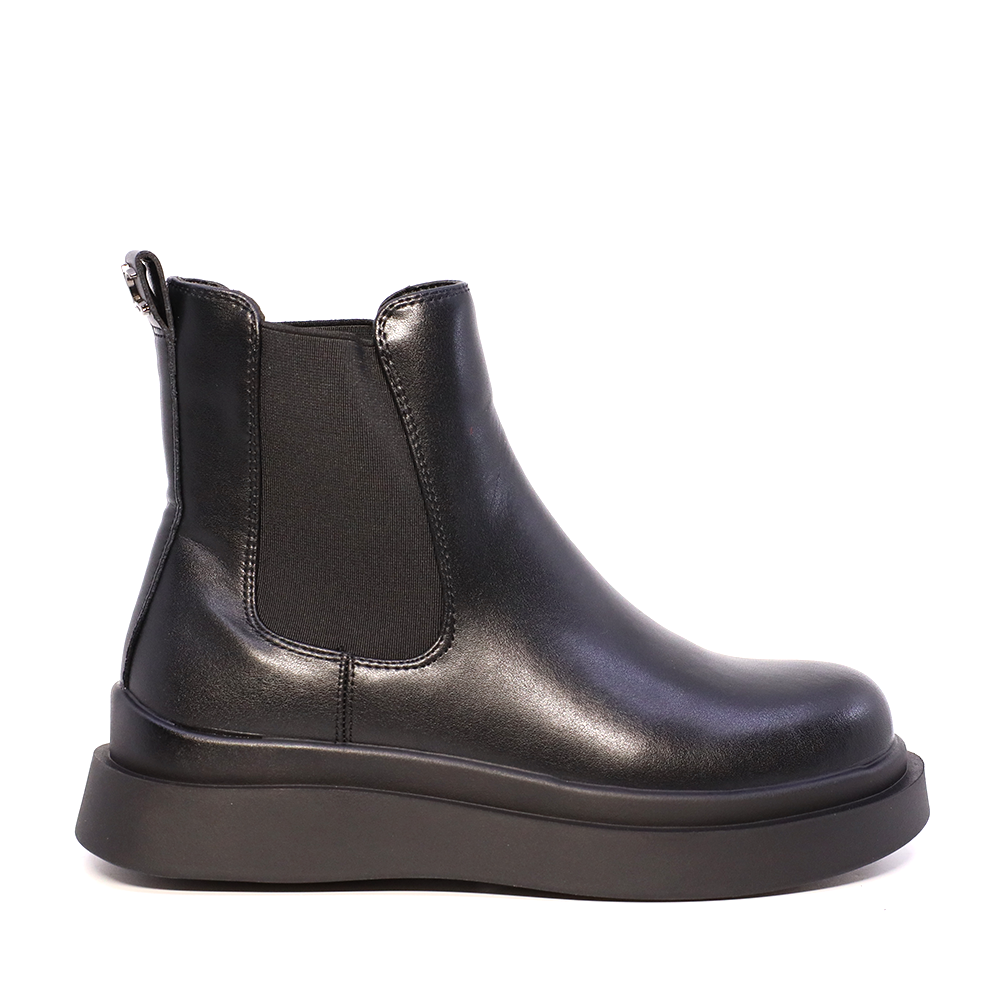 Ghete Chelsea femei Luca di Gioia negre din piele 1290DG1920N