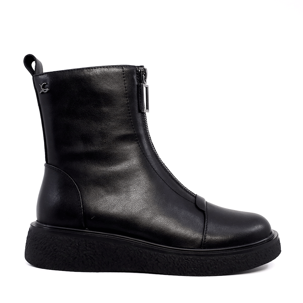 Ghete femei Luca di Gioia negre din piele  1150dg1149n