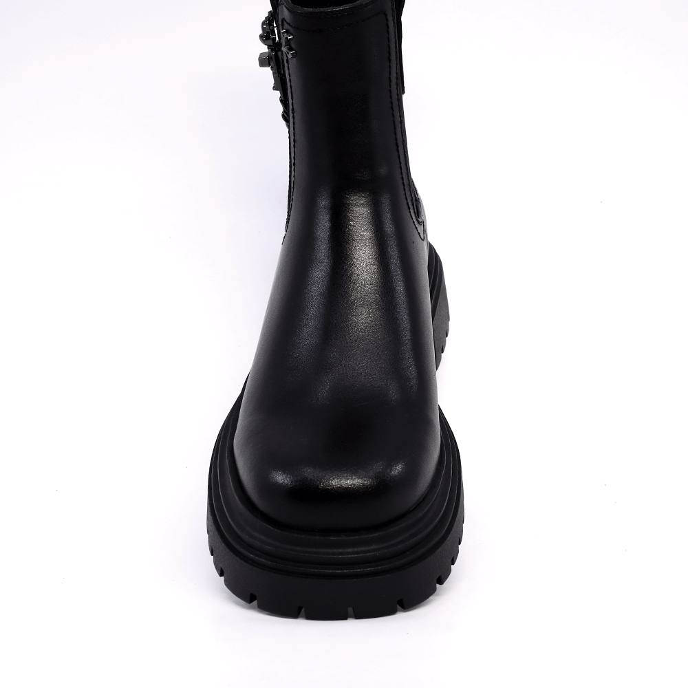Ghete femei Luca di Gioia negre din piele  1158DG4631N