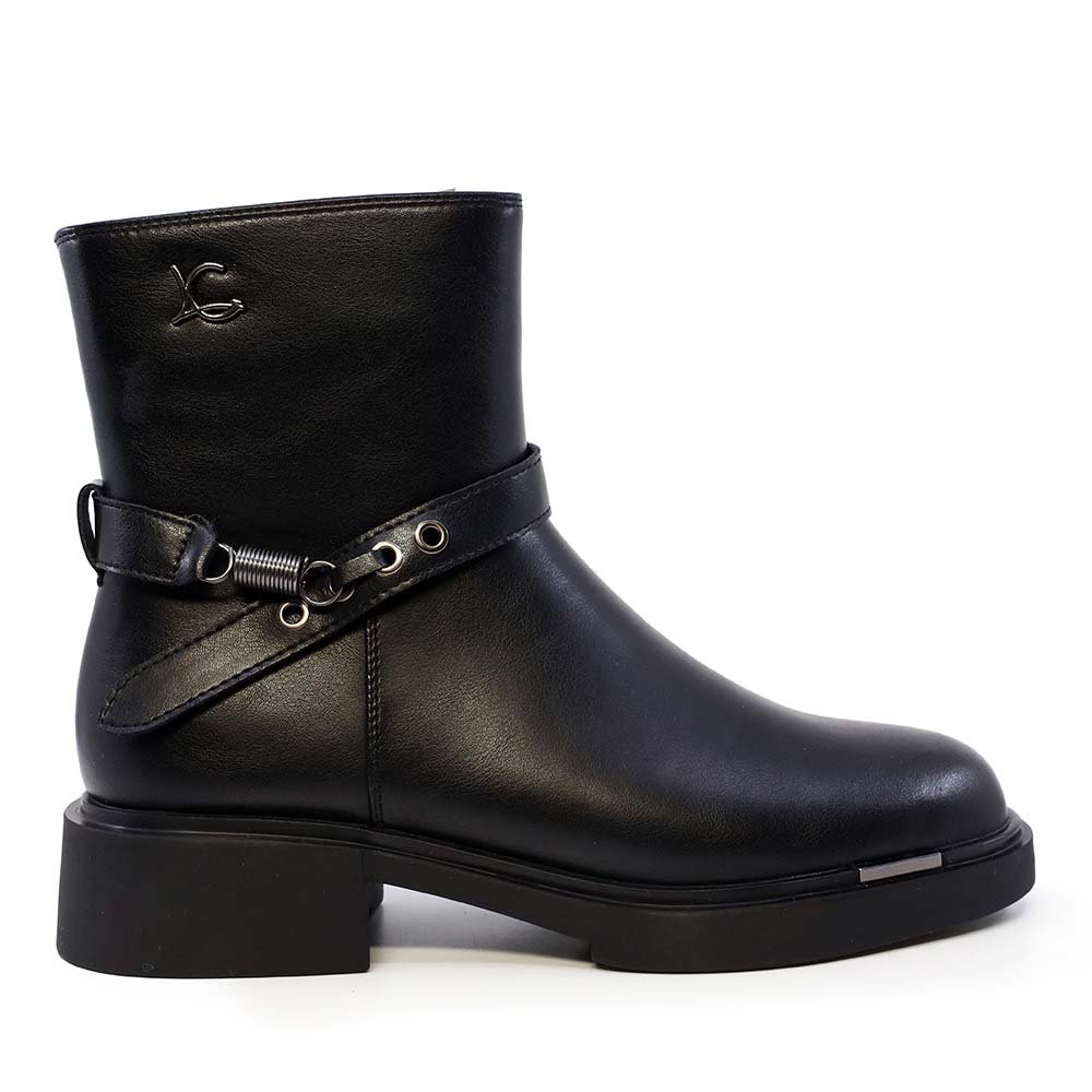 Ghete femei Luca di Gioia negre din piele 1262DG 1106N