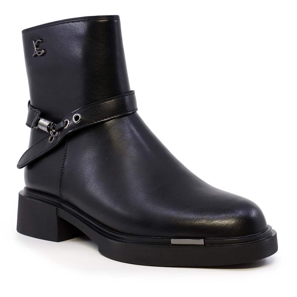Ghete femei Luca di Gioia negre din piele 1262DG 1106N