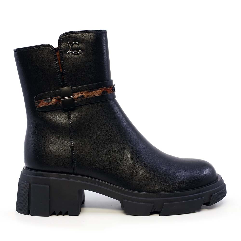 Ghete femei Luca di Gioia negre din piele 1292dg1119n
