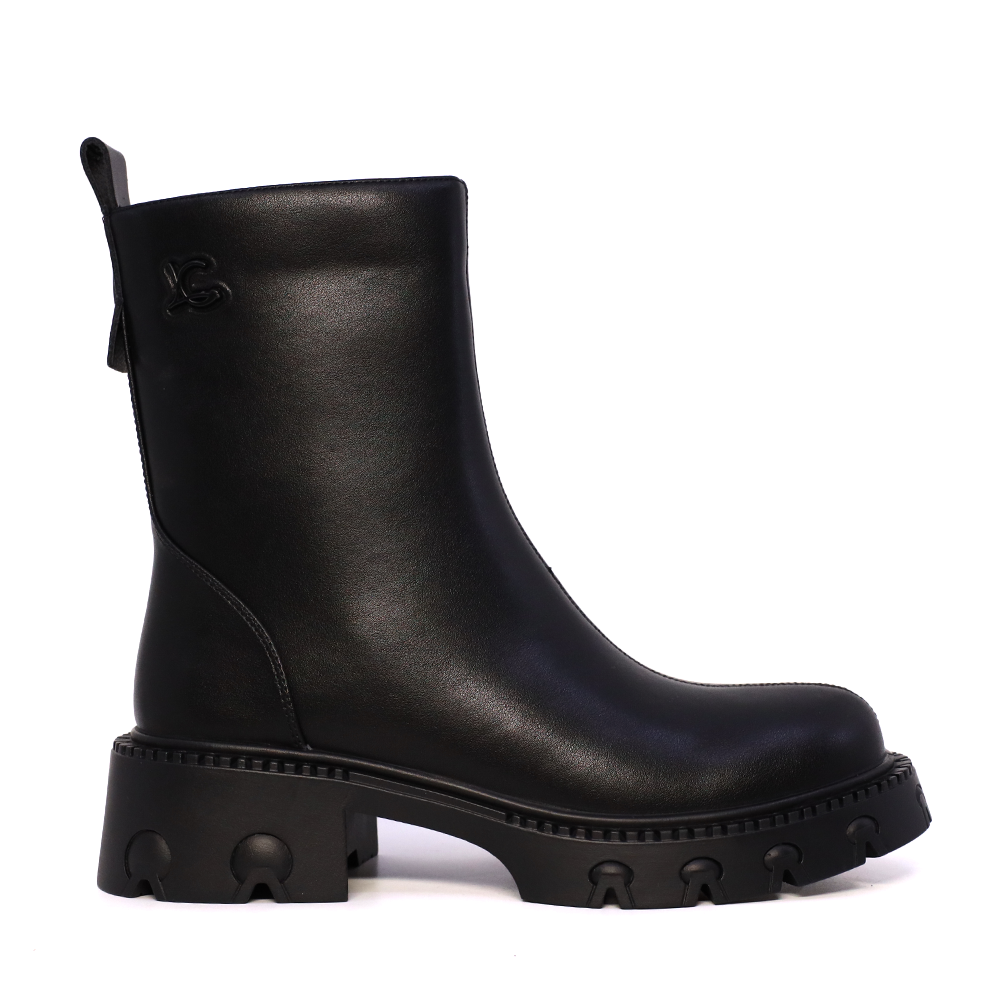 Ghete femei Luca di Gioia negre din piele 1290DG3640N