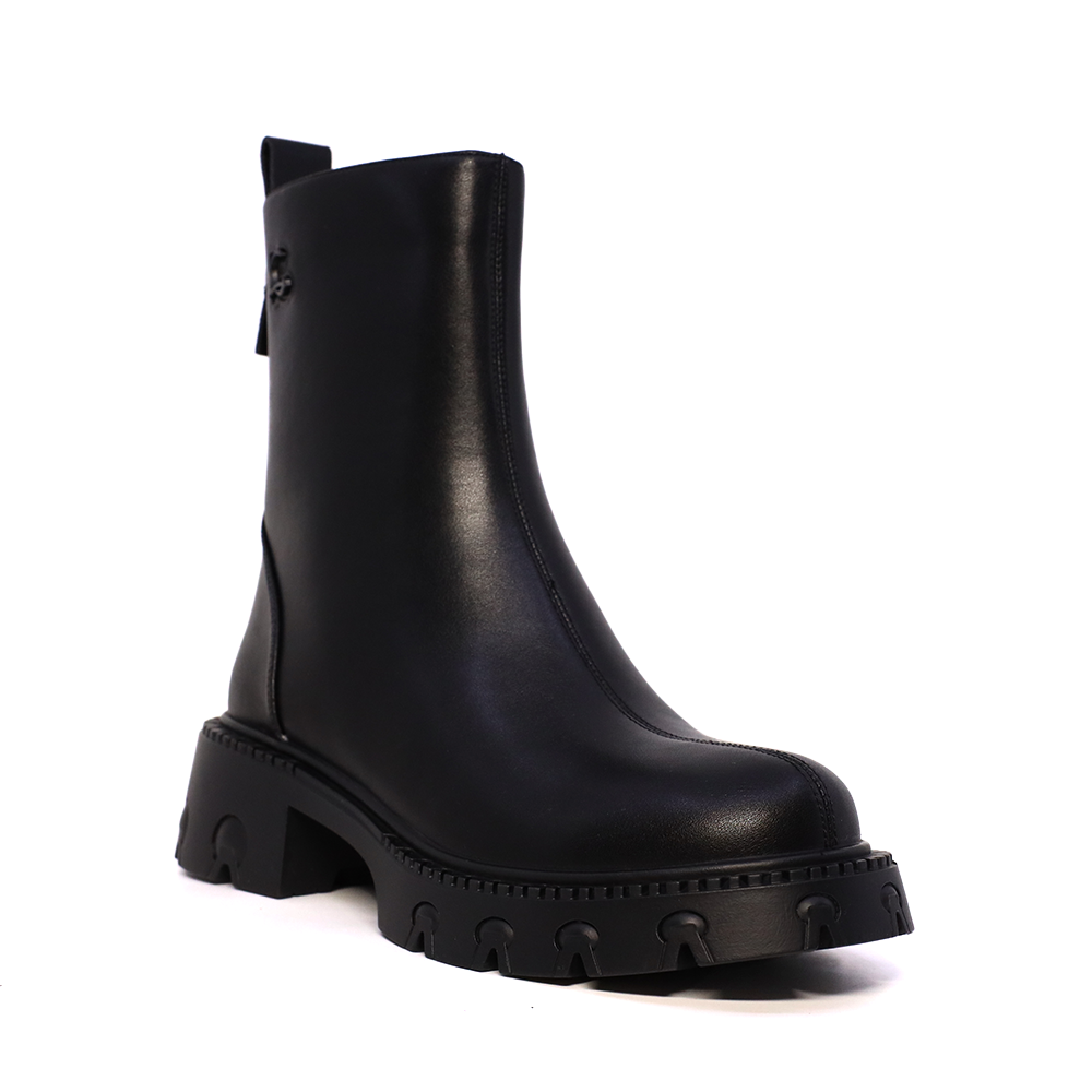 Ghete femei Luca di Gioia negre din piele 1290DG3640N - 1 | YEO
