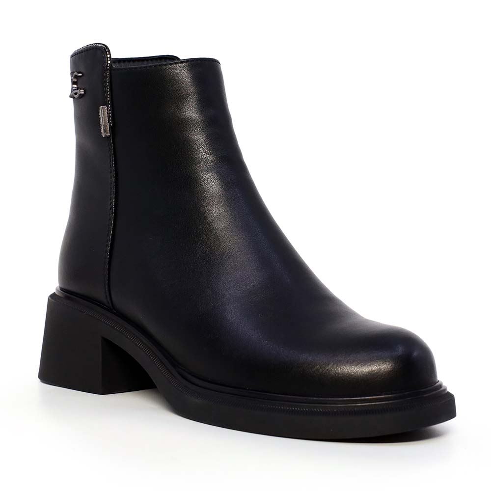 Ghete femei Luca di Gioia negre din piele 1290DG7681N - 1 | YEO