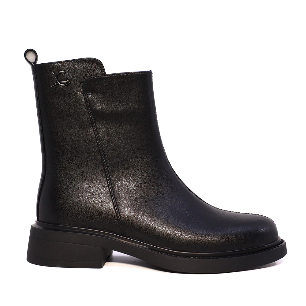 Ghete femei Luca di Gioia negre din piele 1290DG7861N