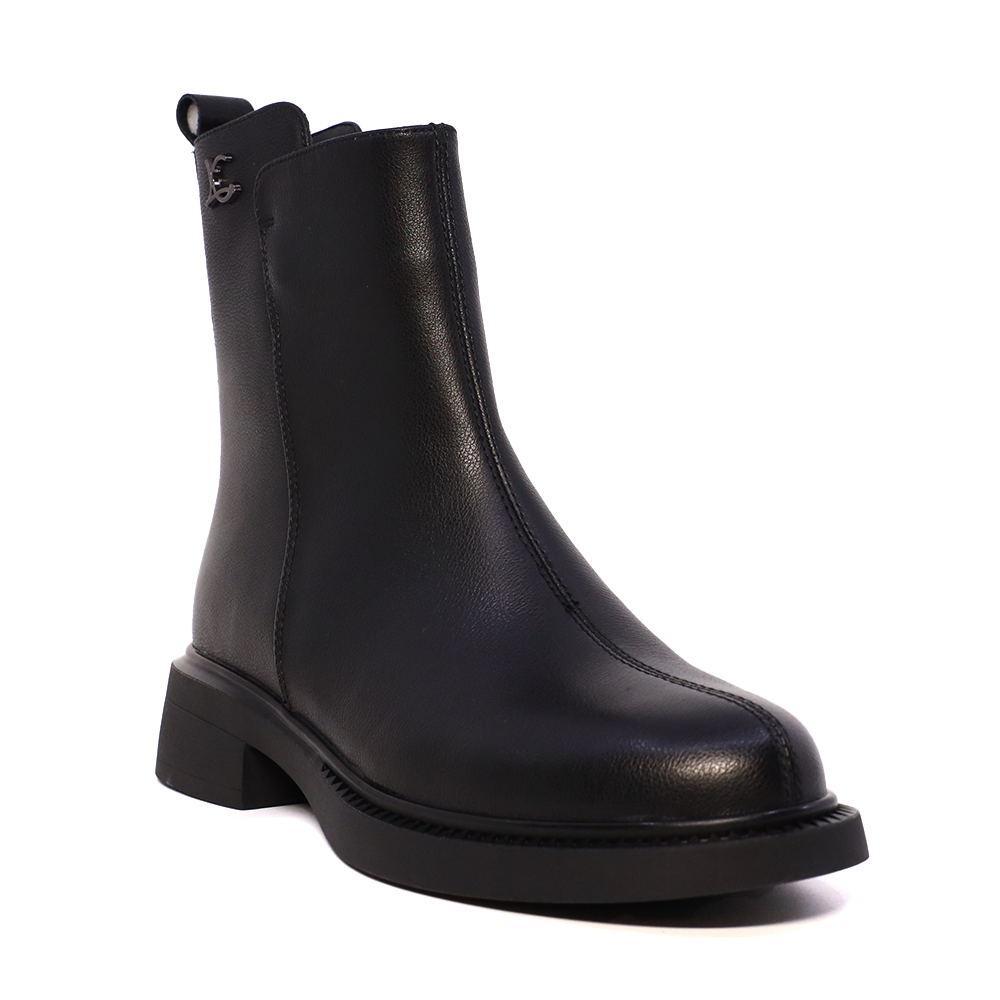 Ghete femei Luca di Gioia negre din piele 1290DG7861N - 1 | YEO
