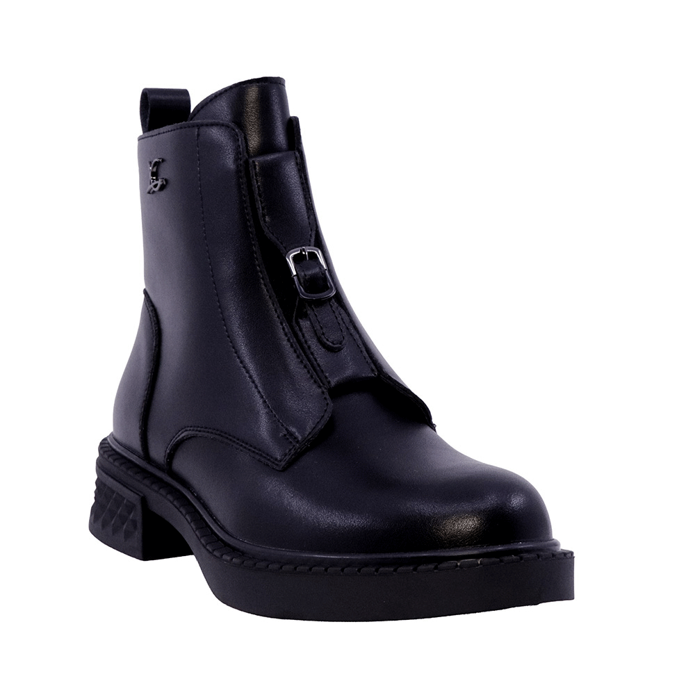 Ghete femei Luca di Gioia negre din piele 3842DG021N