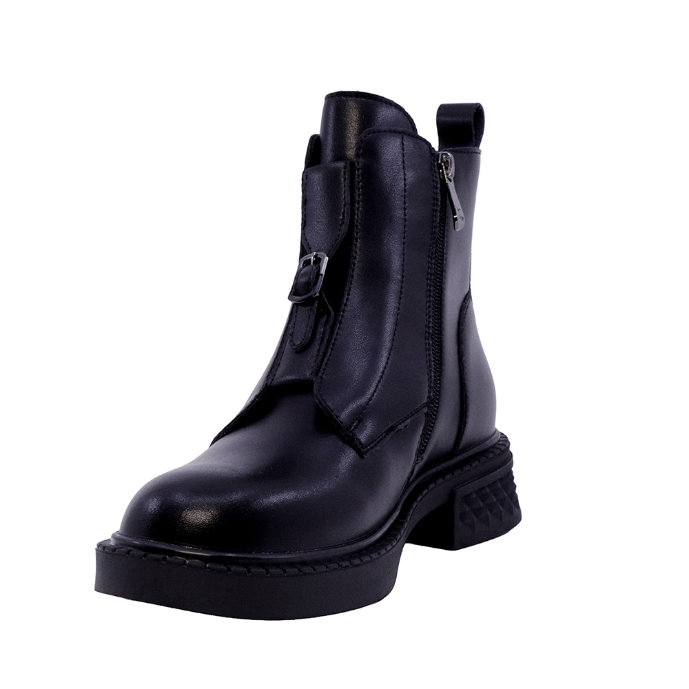 Ghete femei Luca di Gioia negre din piele 3842DG021N