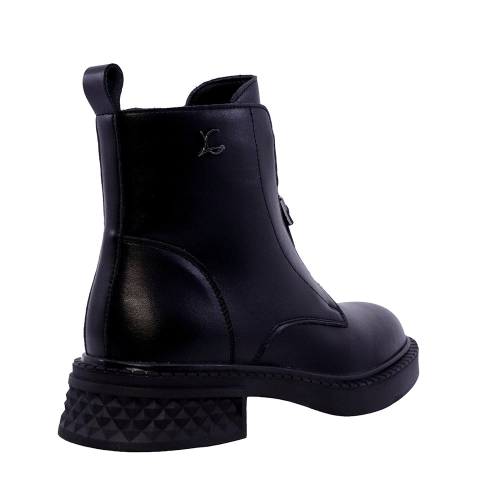 Ghete femei Luca di Gioia negre din piele 3842DG021N