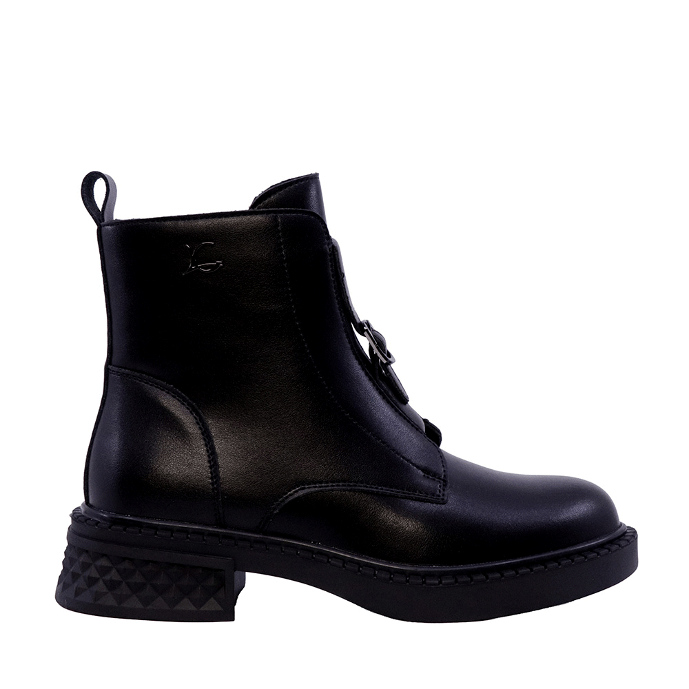 Ghete femei Luca di Gioia negre din piele 3842DG021N