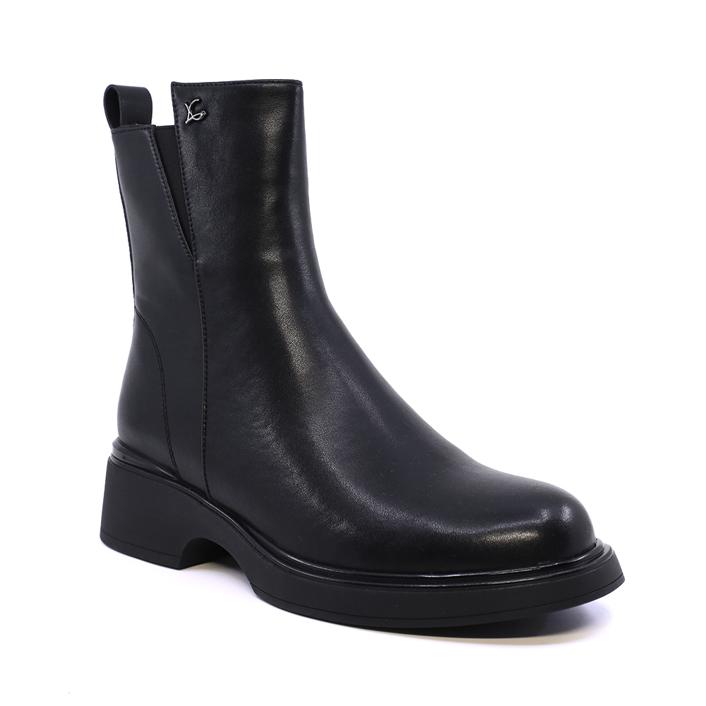 Ghete femei Luca di Gioia negre din piele naturală 1150DG1313N - 1 | YEO