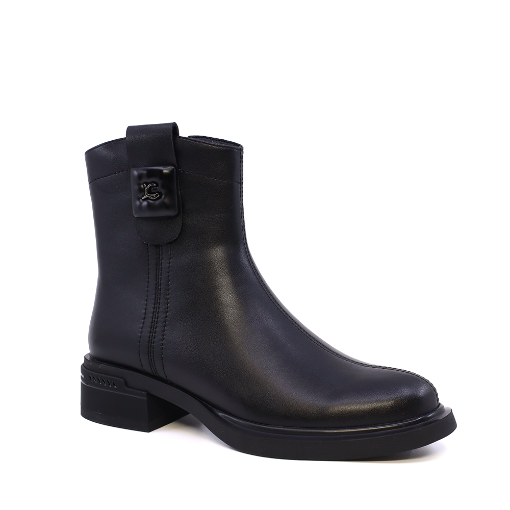 Ghete femei Luca di Gioia negre din piele naturală 1150DG1800N - 1 | YEO
