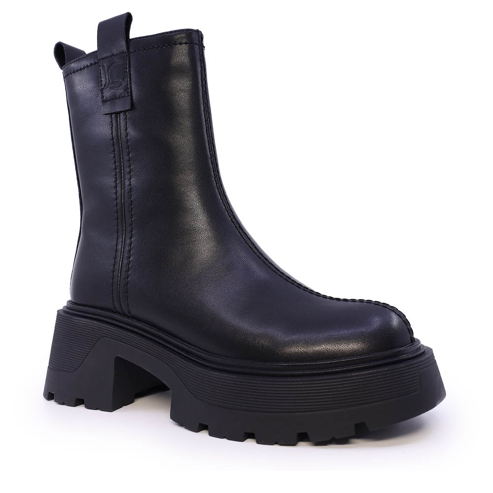Ghete femei Luca di Gioia negre din piele naturală 1298DG6501N - 1 | YEO