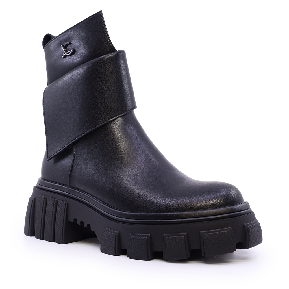 Ghete femei Luca di Gioia negre din piele naturală 1298DG6562N - 1 | YEO