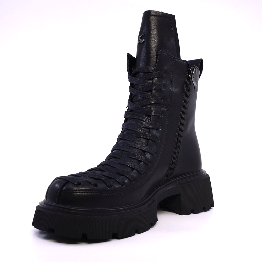 Ghete femei Luca di Gioia negre din piele naturală 3758DG1650N
