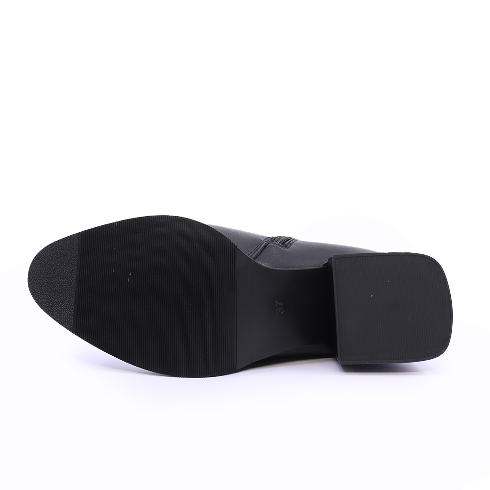 Ghete femei Luca di Gioia negre din piele naturală cu toc mic  1260dg9430n