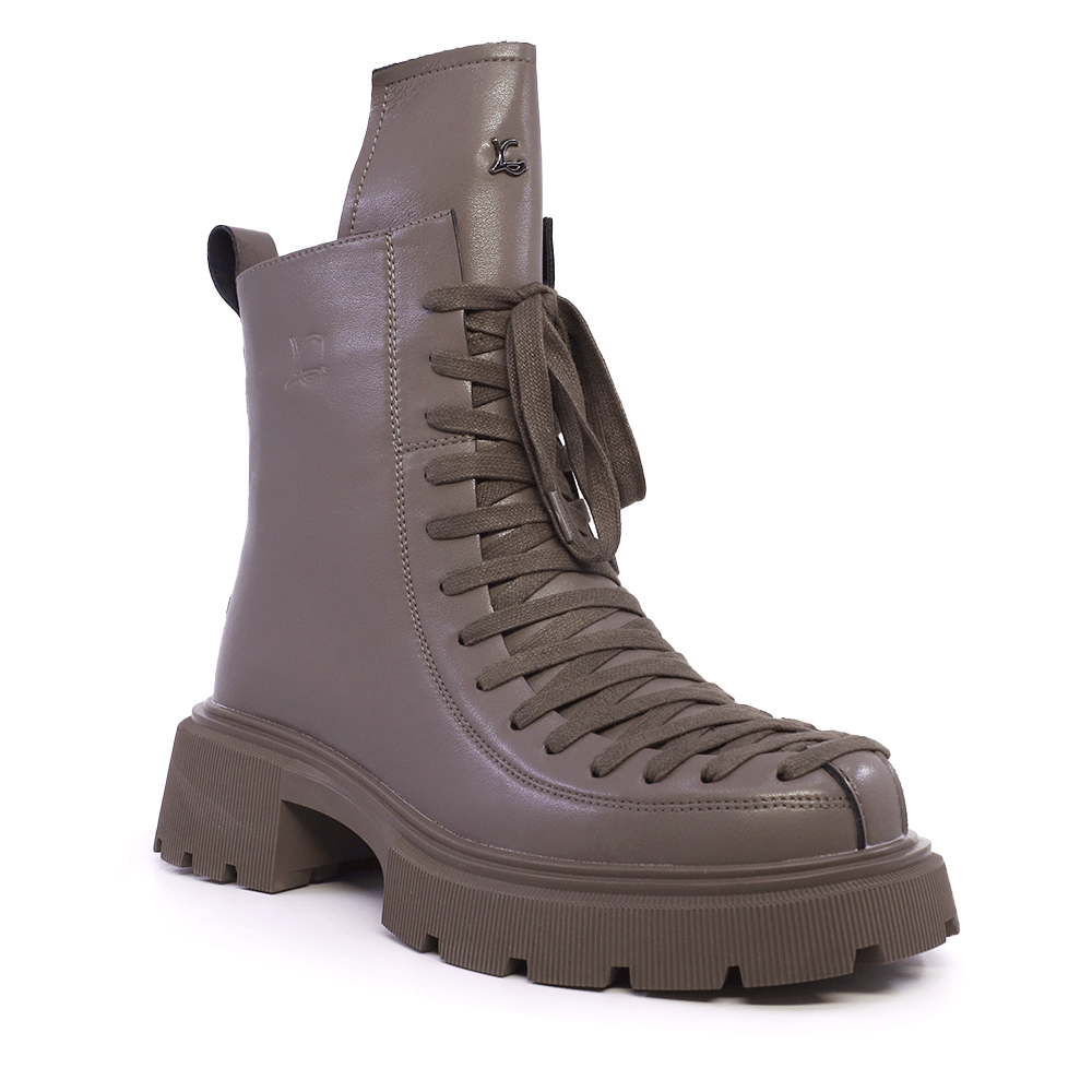 Ghete femei Luca di Gioia taupe din piele naturală 3758DG1650TA - 1 | YEO