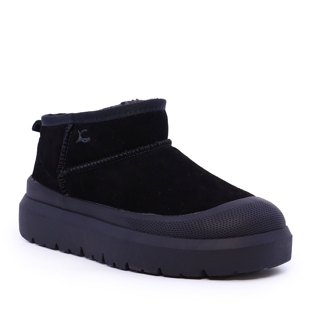 Ghete Luca di Gioia negre din piele întoarsă 1650DG7301VN - 1 | YEO