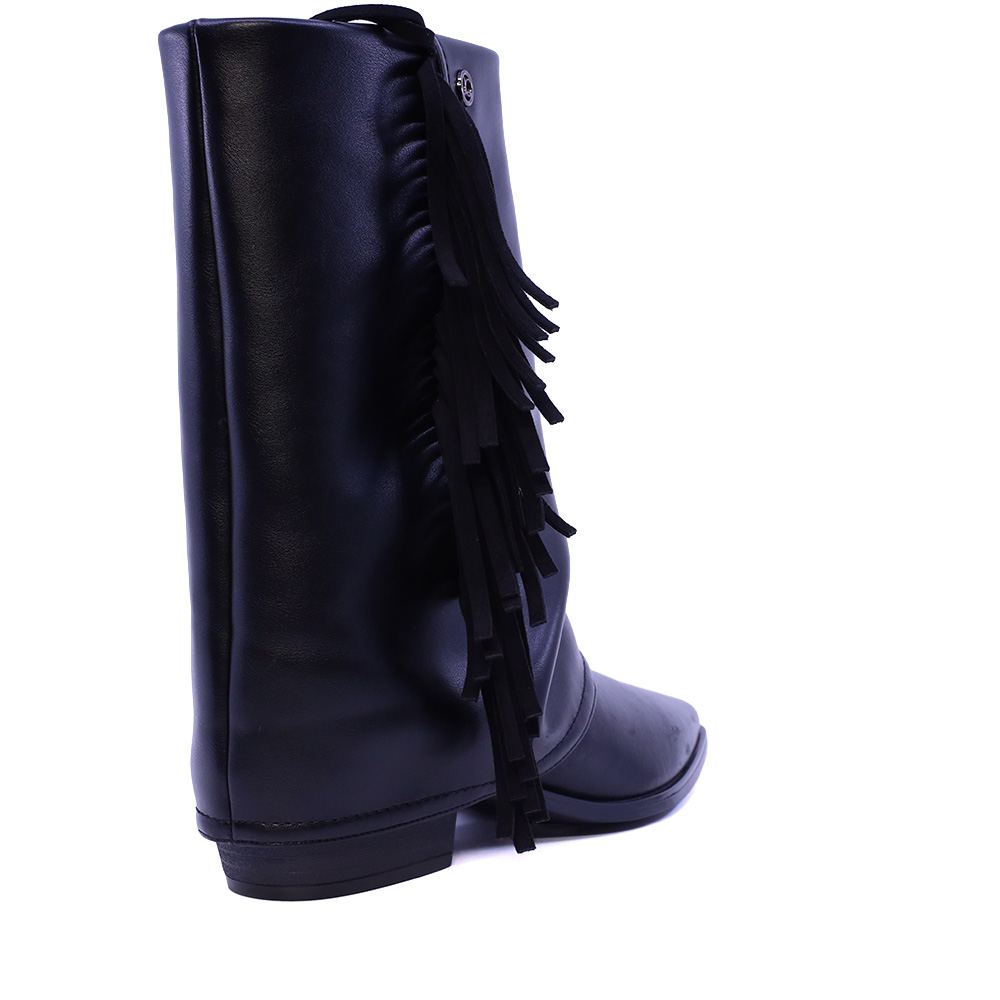 Ghete tip ciocate femei Luca di Gioia negre 1262DG1721N