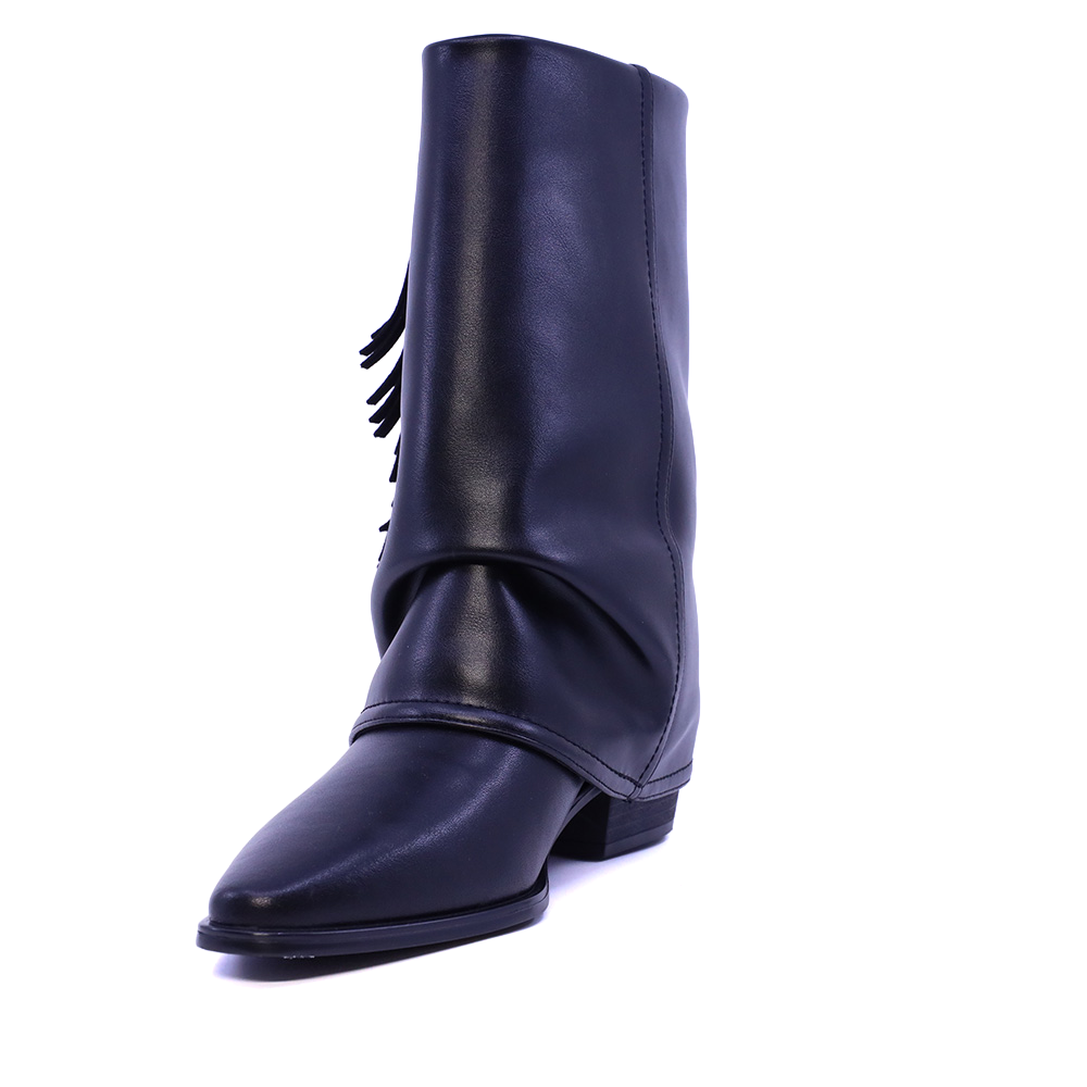 Ghete tip ciocate femei Luca di Gioia negre 1262DG1721N