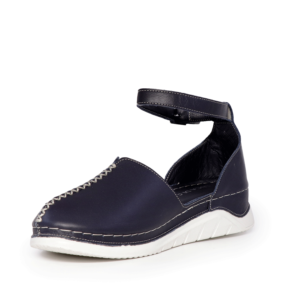 Pantofi decupați femei Luca di Gioia bleumarin din piele 3299dd1100bl