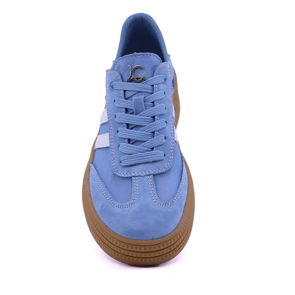 Sneakers femei Luca di Gioia albaștri din piele întoarsă și textil  1291DPF6100VAZ
