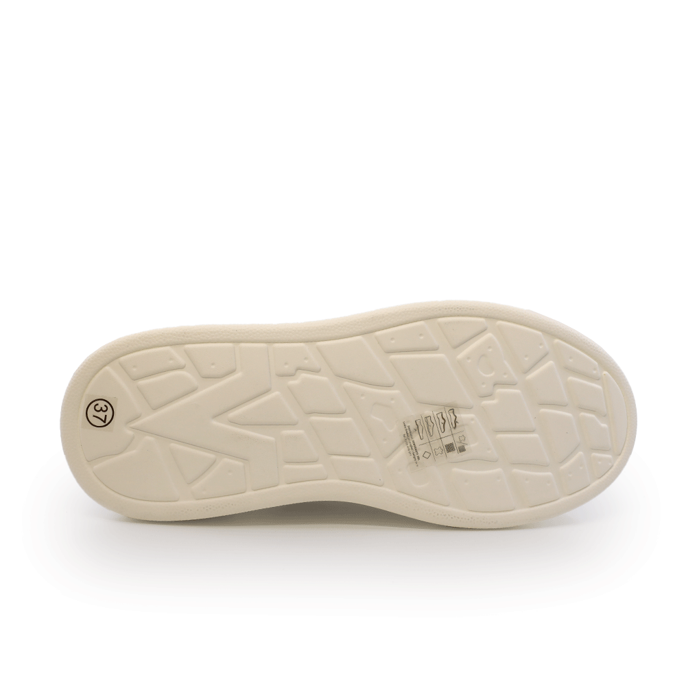 Sneakers perforați femei Luca di Gioia albi din piele și material textil 3841DPF296A