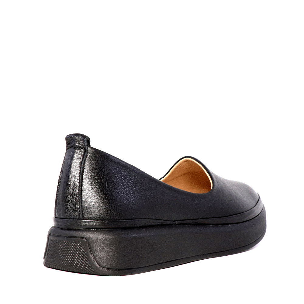 Balerini femei Luca di Gioia negri din piele 3299DP1654N