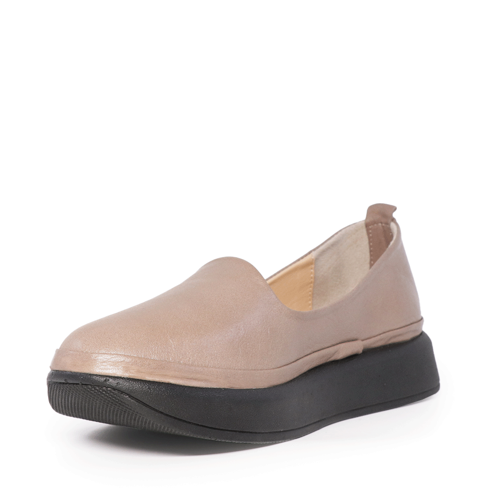 Balerini femei Luca di Gioia taupe din piele 3299DP1654TA