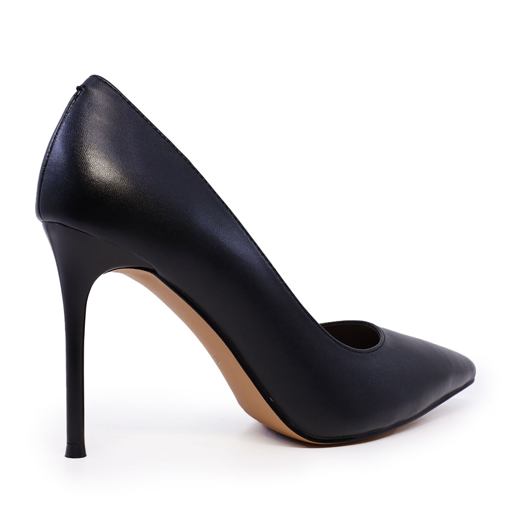 Pantofi stiletto D'orsay femei Luca di Gioia negri din piele  1269DP7263N