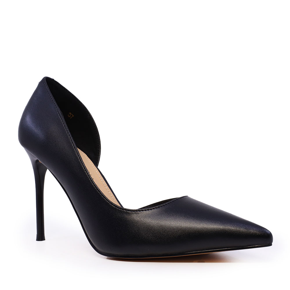 Pantofi stiletto D\'orsay femei Luca di Gioia negri din piele  1269DP7263N - 1 | YEO