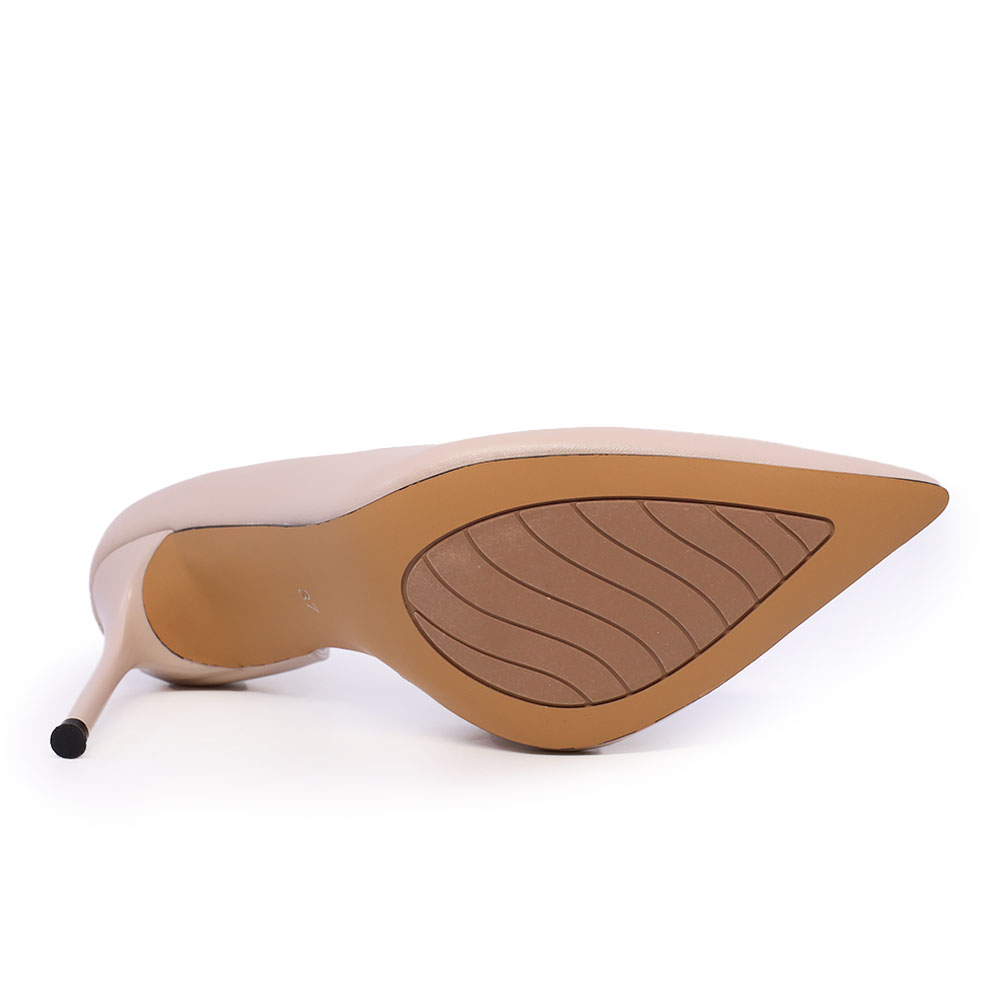 Pantofi stiletto D'orsay femei Luca di Gioia nude din piele  1269DP7263NU