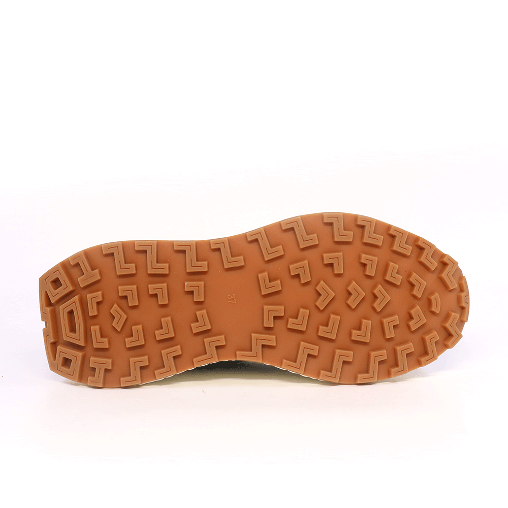 Sneakers ușori femei Luca di Gioia verzi din piele și textil 3849DP169VV
